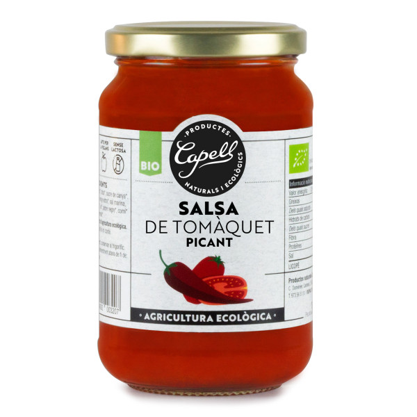 Capell - Salsa tomata picant ECO (350g)