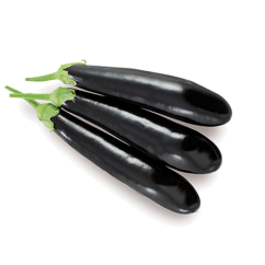 Albergínia negra llarga (kg )